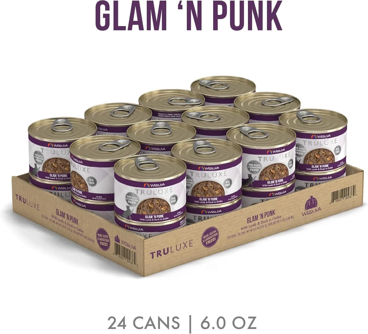 Weruva TruLuxe Honor Rolle Canned Cat Food - 6 Oz - Case of 24 - Image 2