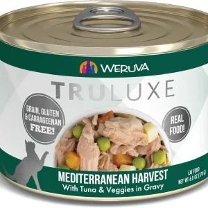 Weruva TruLuxe Med Harvest Canned Cat Food with Vegetables - 6 Oz - Case of 24