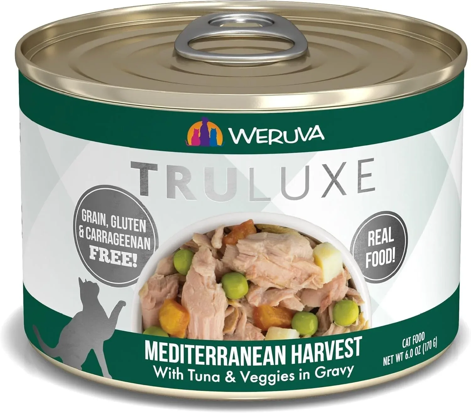 Weruva TruLuxe Med Harvest Canned Cat Food with Vegetables - 6 Oz - Case of 24