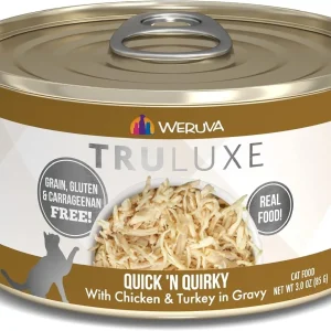 Weruva TruLuxe Quick N' Quirky Canned Cat Food - 3 Oz - Case of 24