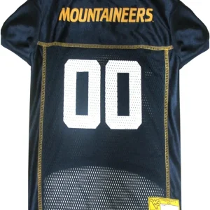 West Virginia Mountaineers NCAA Mesh Dog Jersey