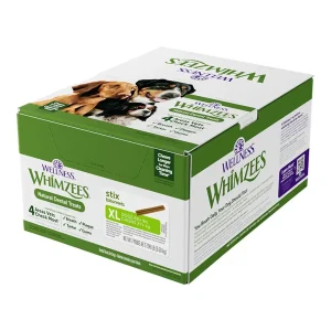 Whimzees Bulk Box Stix X-Large, 30-Count