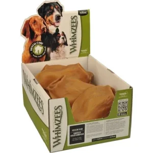 Whimzees Bulk Box Veggie Ear, 18-Count
