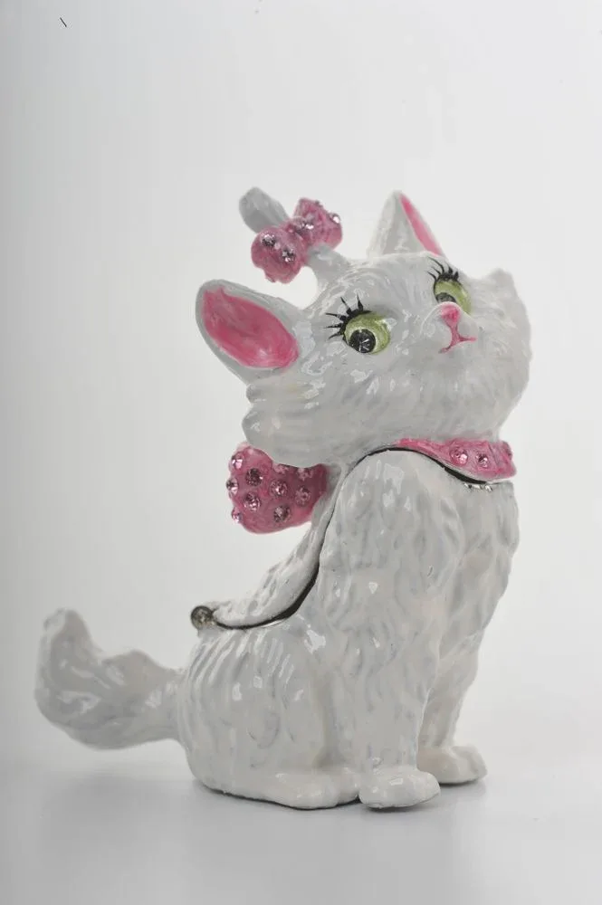 White and Pink Cat