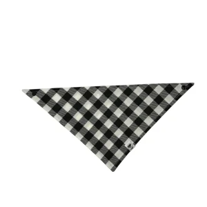 White Buffalo Plaid Dog Bandana