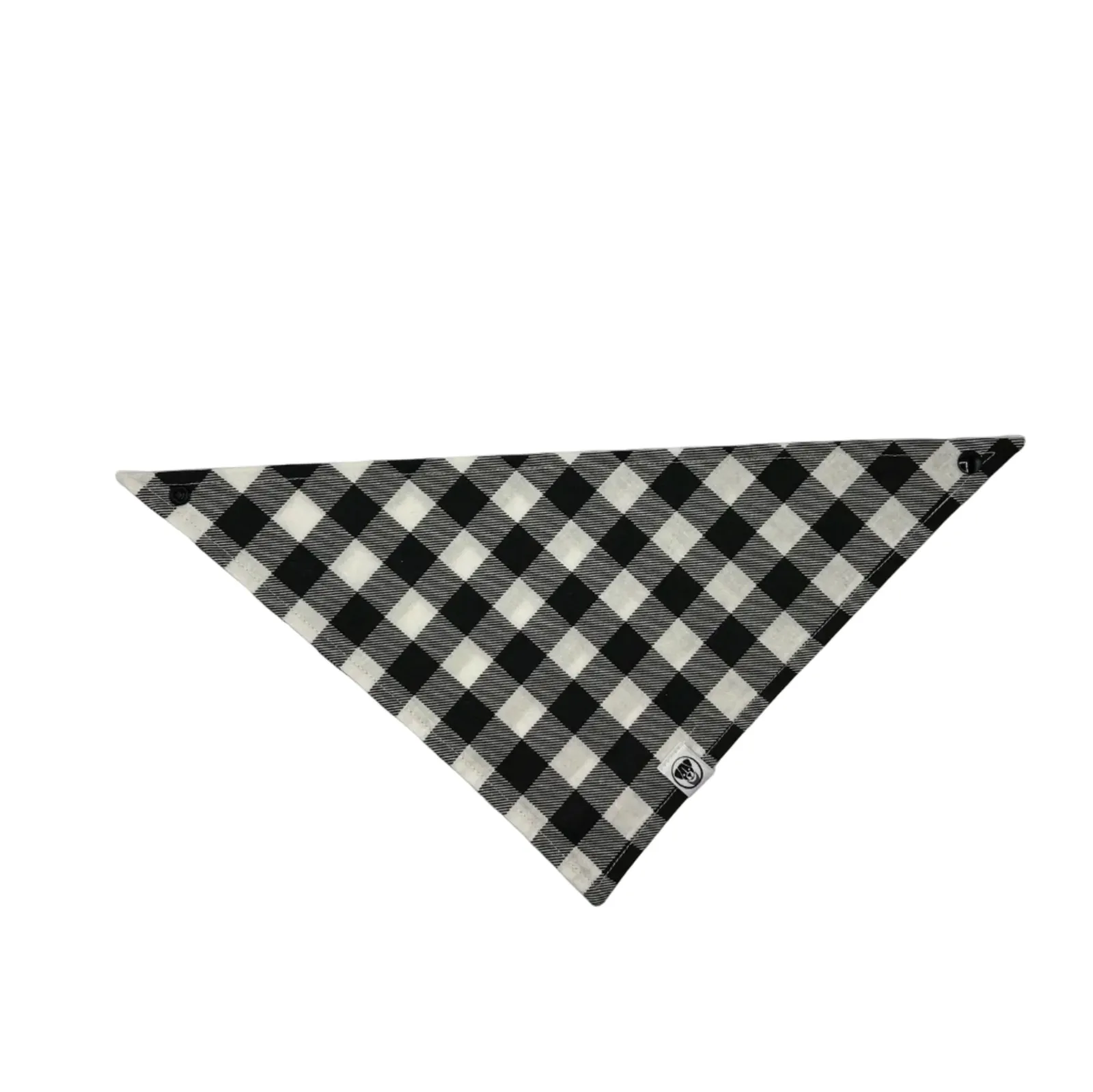 White Buffalo Plaid Dog Bandana
