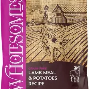 Wholesomes Grain Free Lamb Meal & Potatoes Dry Dog Food (35lb)