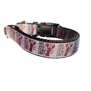 Who's Your Craw Daddy Nylon Dog Collar