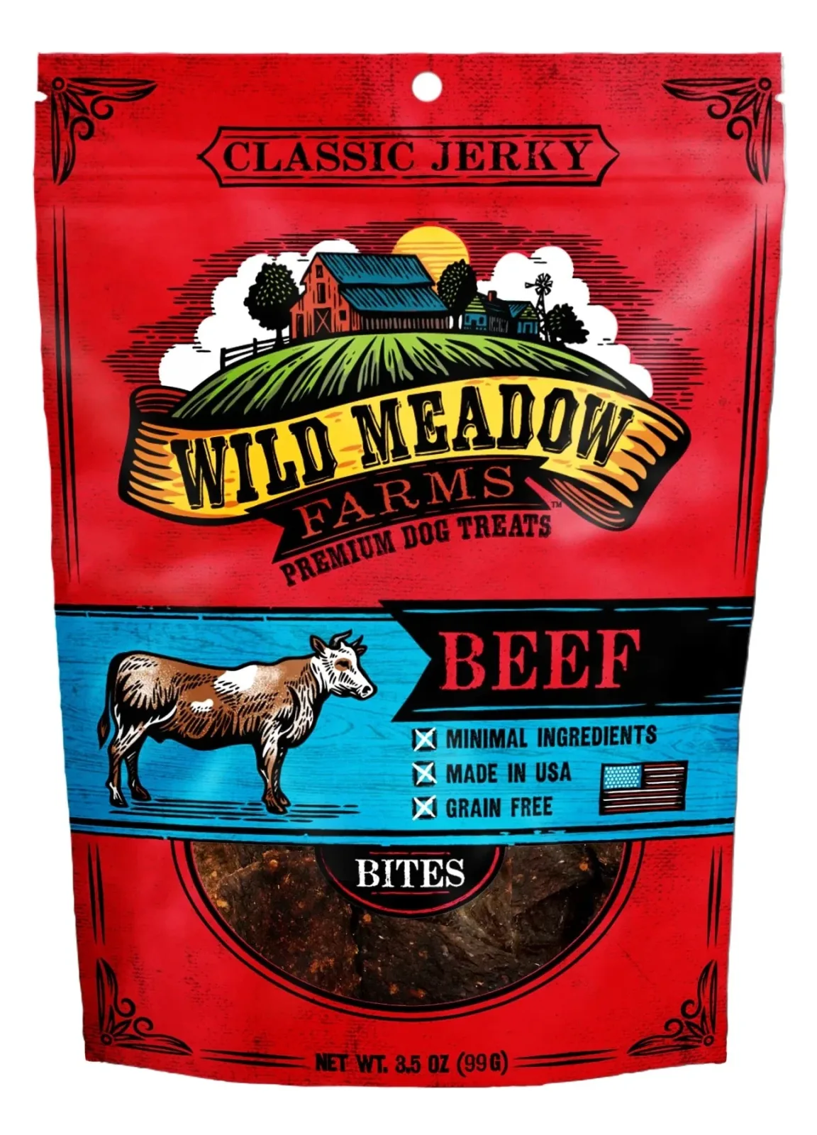Wild Meadow Farms Classic Bites Beef Bites 3.5oz - Image 2