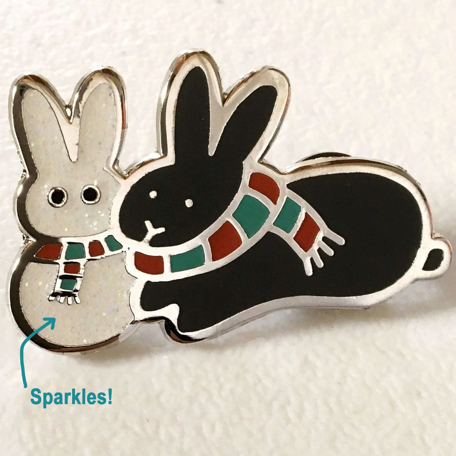 Winter Bunny Buddies PIN (Seasonal) - Image 2