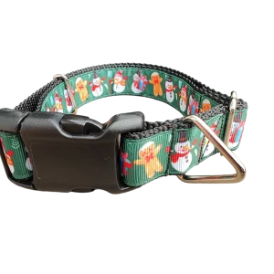 Winter Friends Nylon Dog Collar