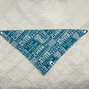 Winter Words Bandana