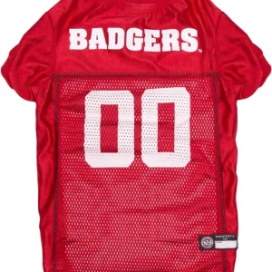 Wisconsin Badgers NCAA Mesh Dog Jersey