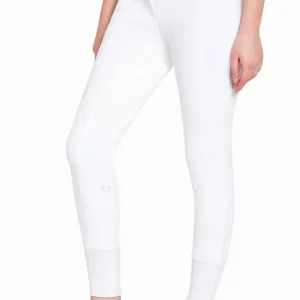 Women's Full Seat Riding Breeches - TuffRider Ribb Lowrise Wide Waistband Breeches