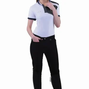 Women's Knee Patch Riding Breeches - Premium Modal Fabric Equestrian Pants