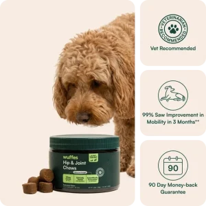 Wuffes Hip & Joint Chews – Small & Medium Dogs (60ct)