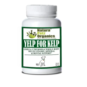 Yelp For Kelp - Omega 3 & 6 Thyroid & Whole Body Multi-Mineral, Vitamin & Dental Support*