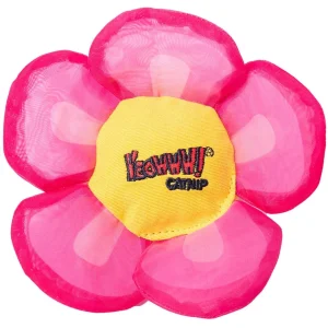 Yeowww Daisy's Flower Tops Catnip Cat Toy, Pink