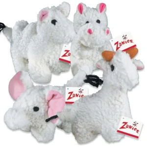 ZA Fleecy Friend Dog Toy Elephant, 7.5 in