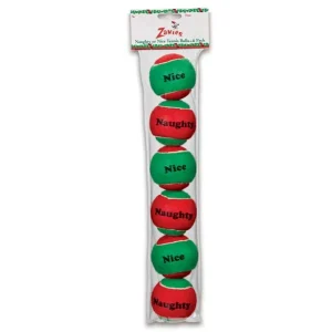 ZA Naughty or Nice Tennis ball, 6-Count