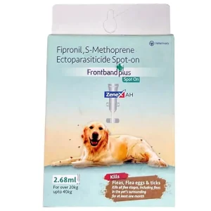 Zenex Frontband Plus Spot on (Fipronil & S methoprene) for Large Dogs from 20 to 40kg