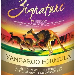 Zignature Dog Canned Kangaroo, 13 oz each, Case of 12