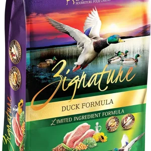 Zignature Duck Dog Food, 4 lb