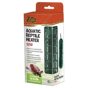 Zilla Aquatic Reptile Heater 100W, For Terrariums up to 40 gal, 100W