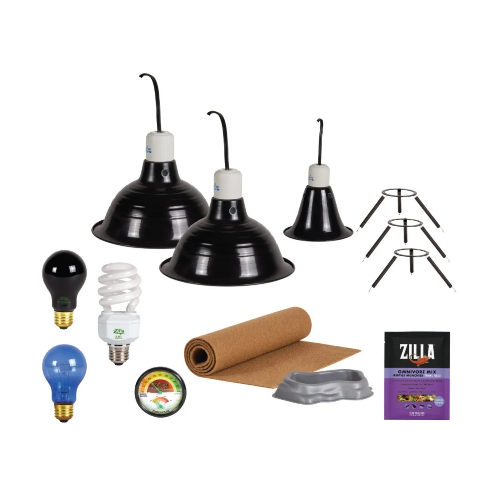 Zilla Bearded Dragon Habitat Accessory Kit for Terrariums 20 L-60BR - Image 2