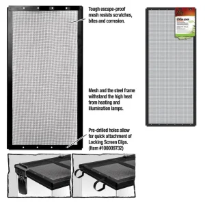 Zilla Fresh Air Screen Cover 30 x 12 in