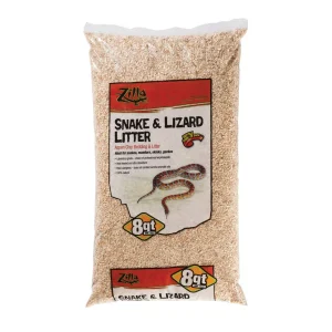 Zilla Snake Lizard Litter 8 qt