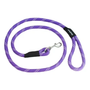 Zippy Paws Climbers' Rope Leash Purple 6ft