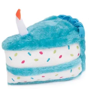 ZippyPaws Birthday Cake Blue