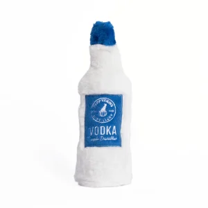 ZippyPaws Happy Hour Crusherz Dog Toy Vodka Medium