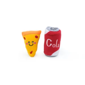 ZippyPaws NomNomz Dog Toy Pizza Cola