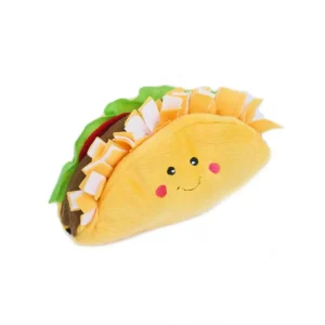 ZippyPaws NomNomz Dog Toy Taco, Medium