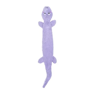 ZippyPaws Rope Reptilez Purple Lizard Dog Rope Toy