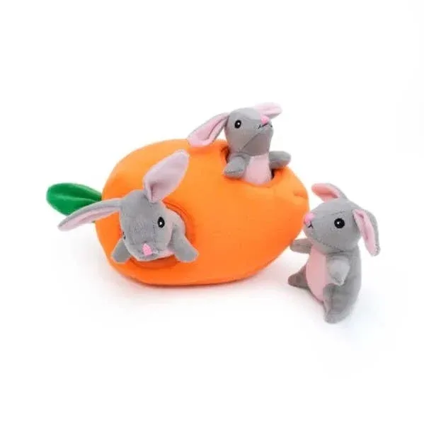 ZippyPaws Zippy Burrow Bunny 'n Carrot - Image 2