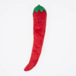 ZippyPaws ZippyPaws Garden Vegetable Jigglerz Dog Toy Pepper X-Large