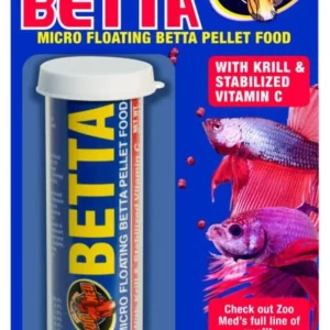 Zoo Med Laboratories Betta™ Micro Floating Pellet Food for Fish - 0.65 Oz