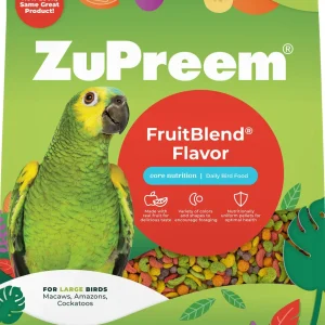 ZuPreem FruitBlend Flavor Bird Food Large Bird 10 lb