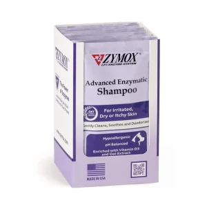 Zymox Advanced Enzymatic Shampoo Foil Packs, 0.75 oz - 10 ct